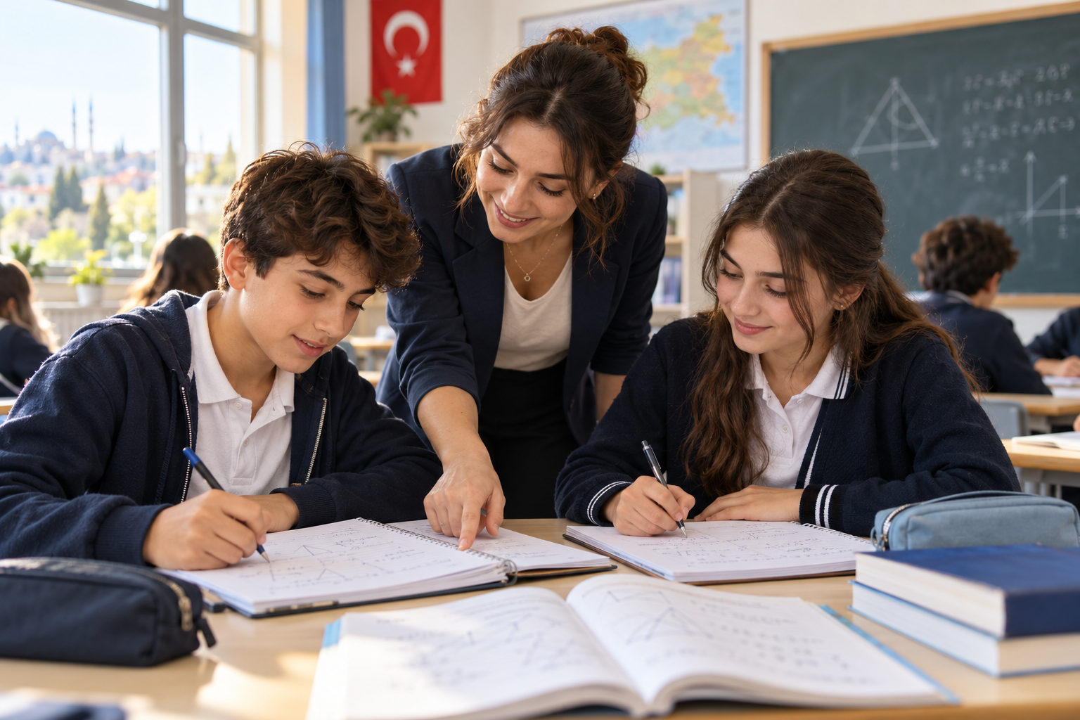 LGS sınavına hazırlık — temsili görsel